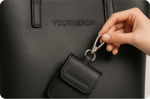 Сумка шоппер и ключница производства Satoshi brand