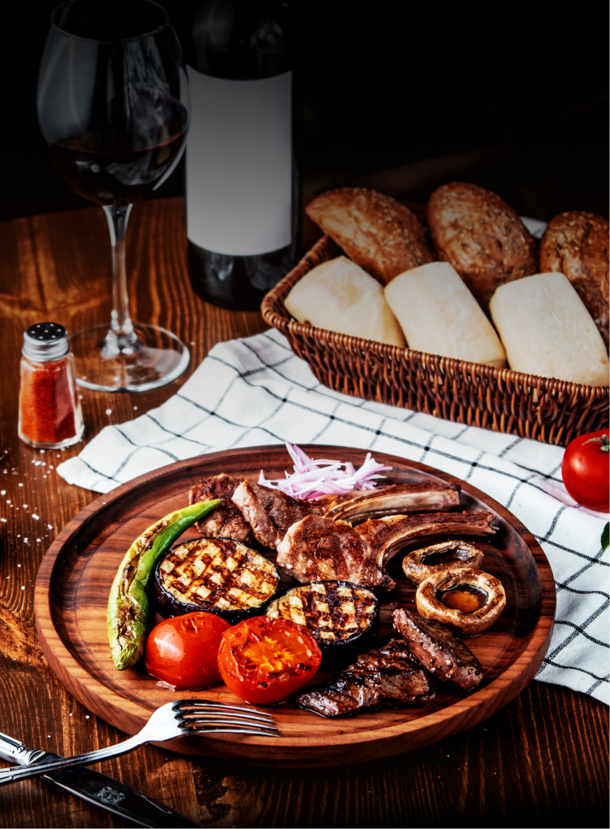 мясо на гриле