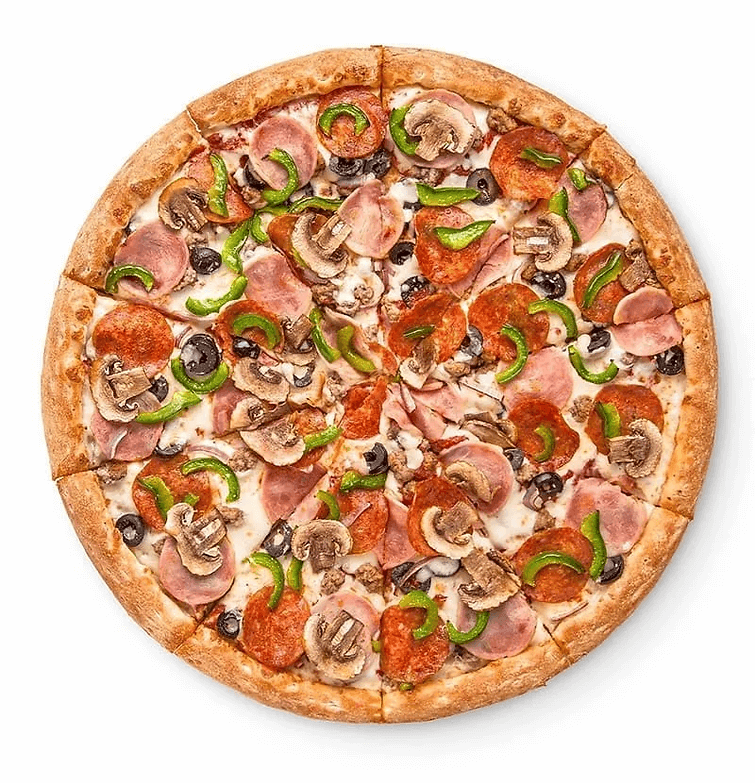 Пицца нарезанная