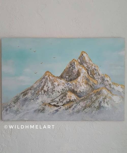 Картина "Золотые горы"