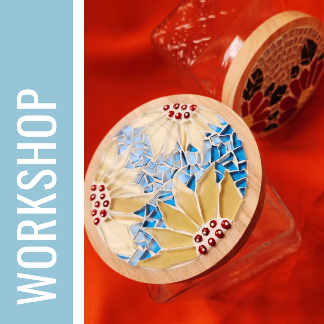Noname Studio Mosaic Workshop Glass Jar