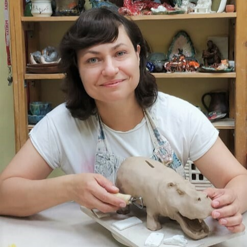 Глина, согретая в руках