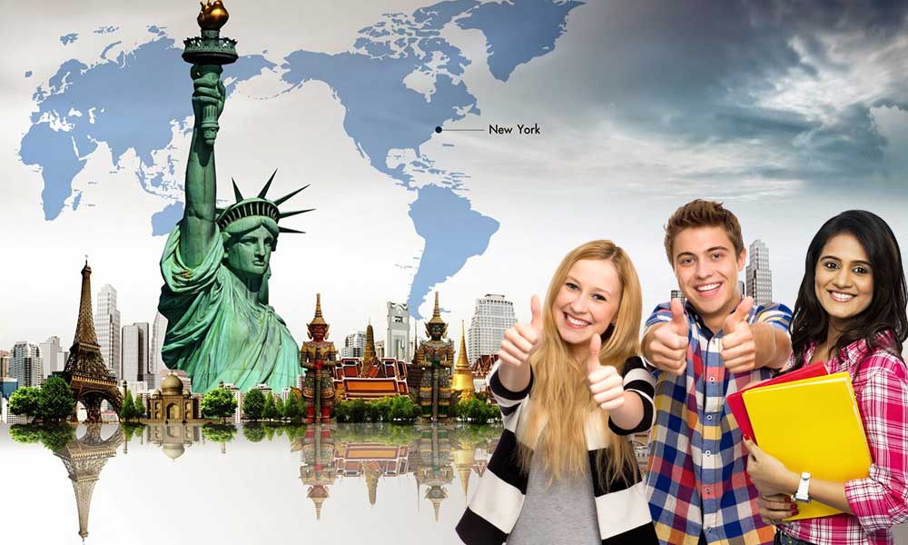 Study abroad. Study abroad programme. Education abroad. Studying abroad.