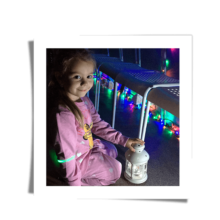 Ребенок кружок