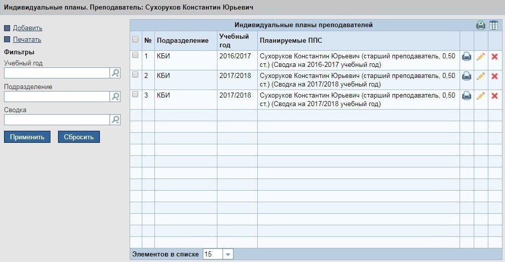 Индивидуальный план преподавателя нгпу