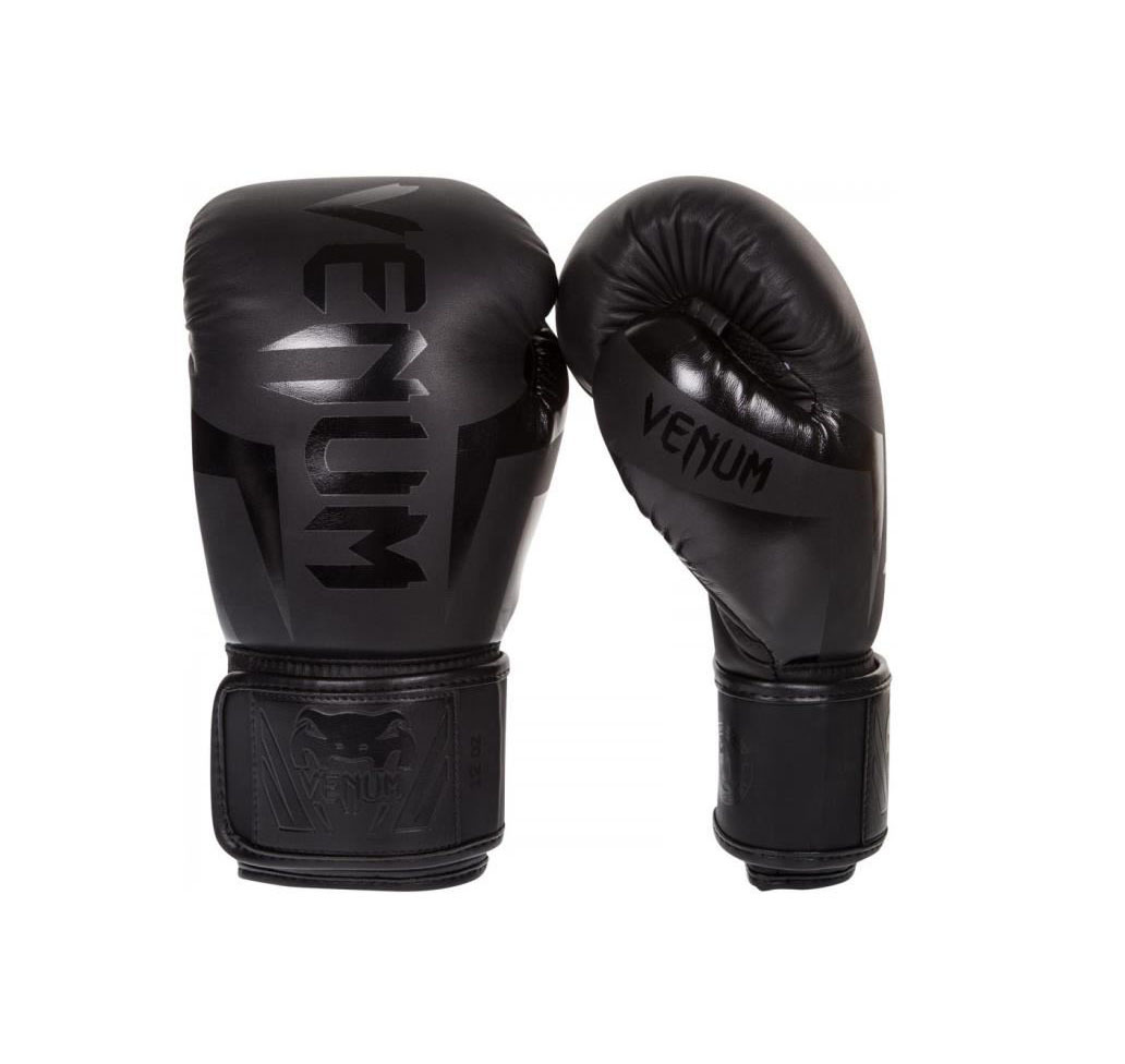 цена черные Боксерские перчатки Venum купить