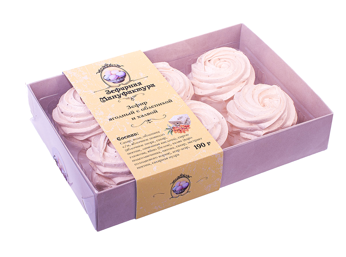 зефир с халвой