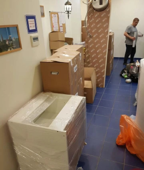 офисный переезд в москве