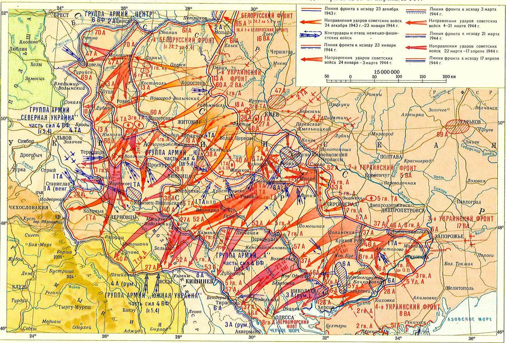 Основные сражения 1942