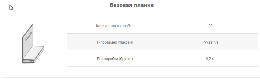 Базовая планка