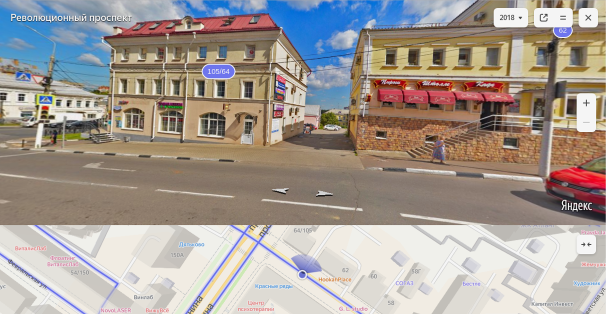 Автостоянка у ресторана