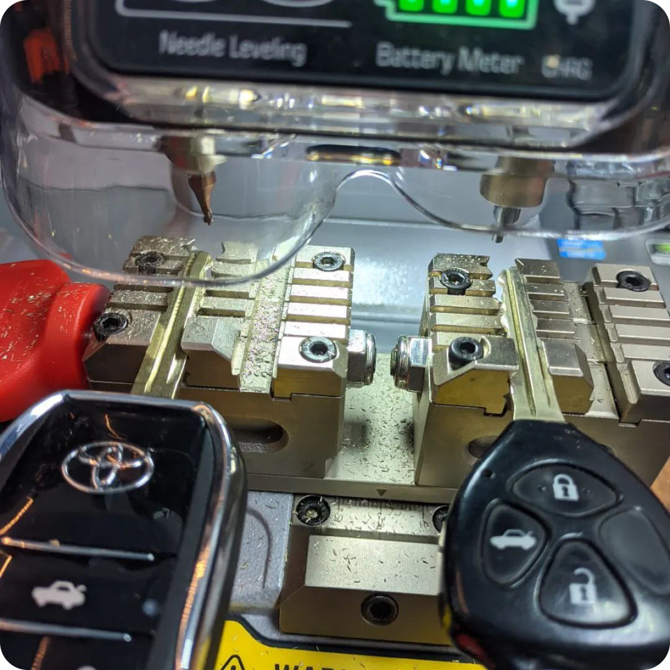 Станок по изготовлению ключей