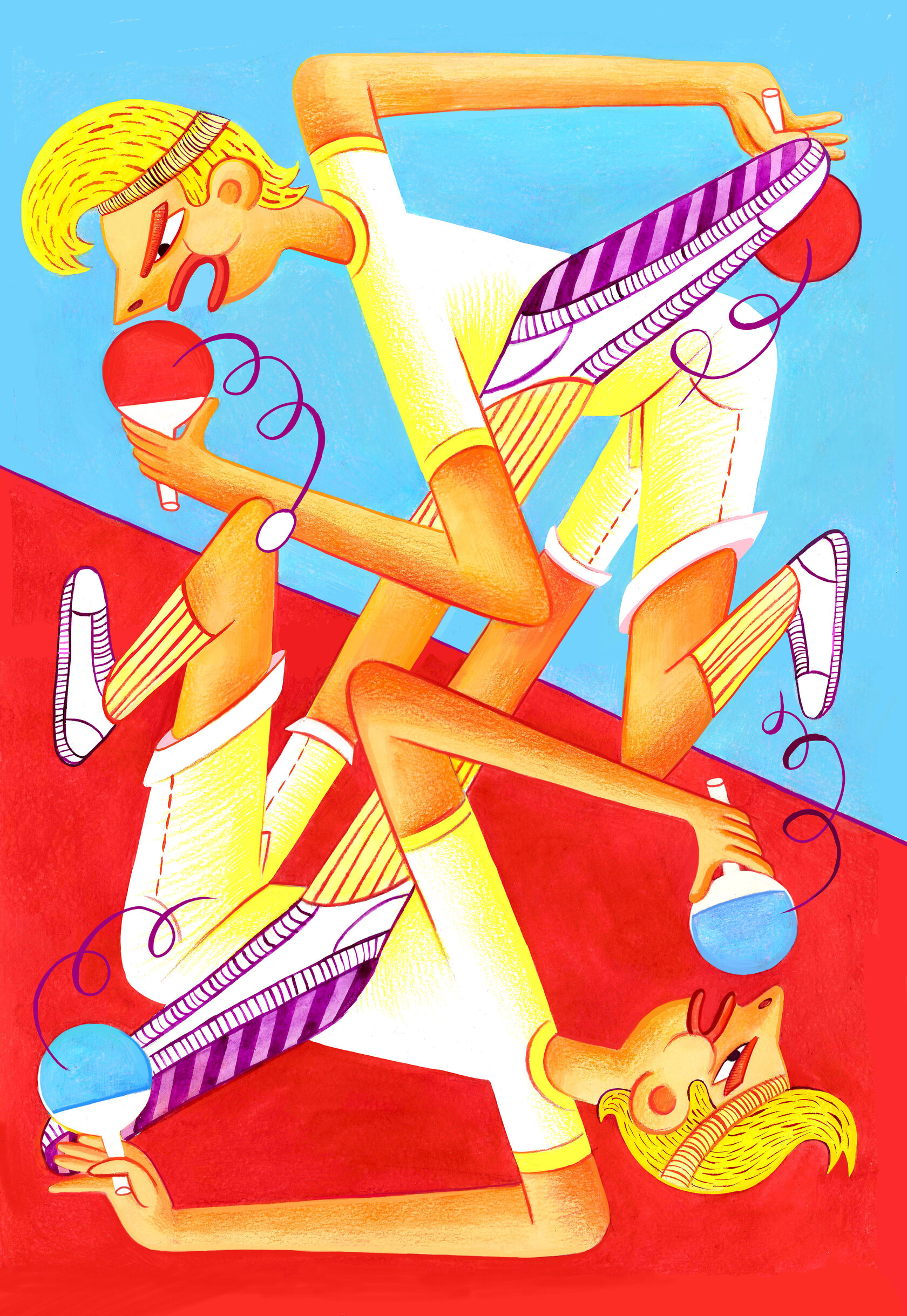 Cristmas Eve illustration Lizaveta Valantsevich