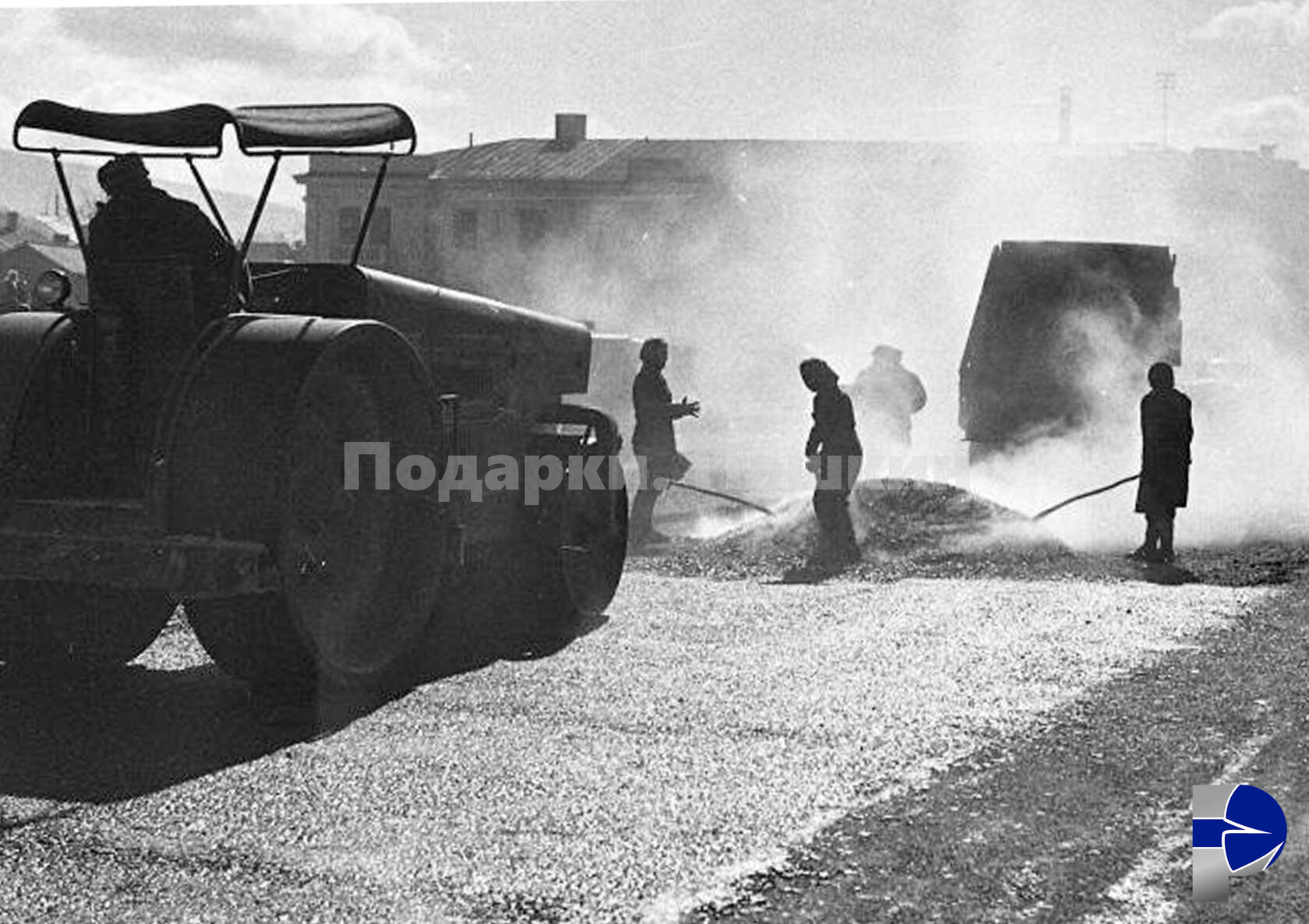 Укладка асфальта в СССР