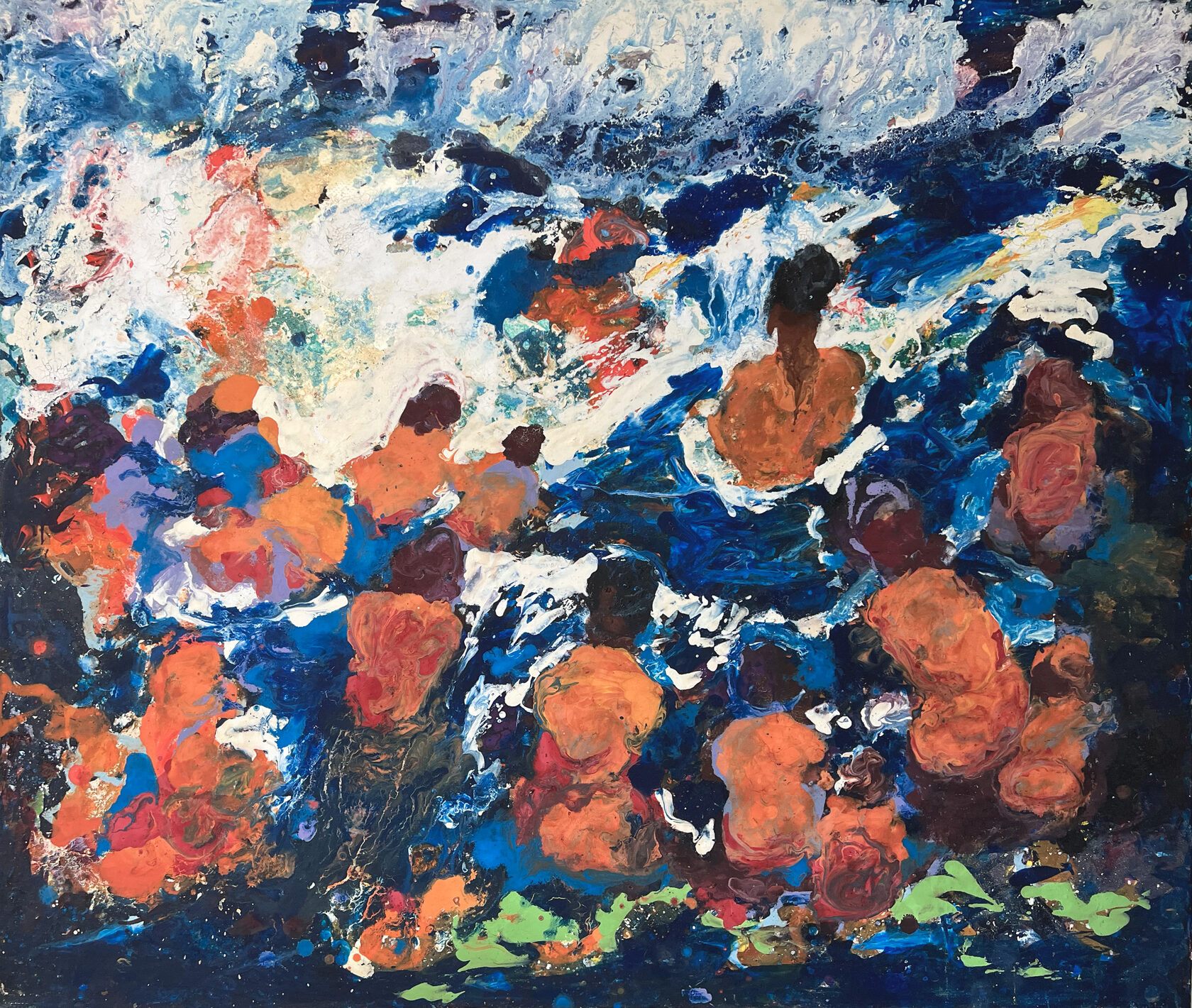 Beachgoers 6