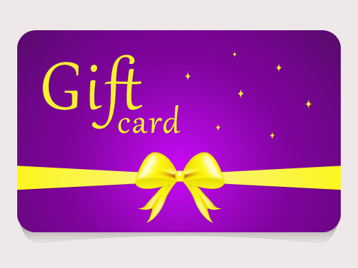 Дизайн полиграфии. Подарочная карта. Подарок.