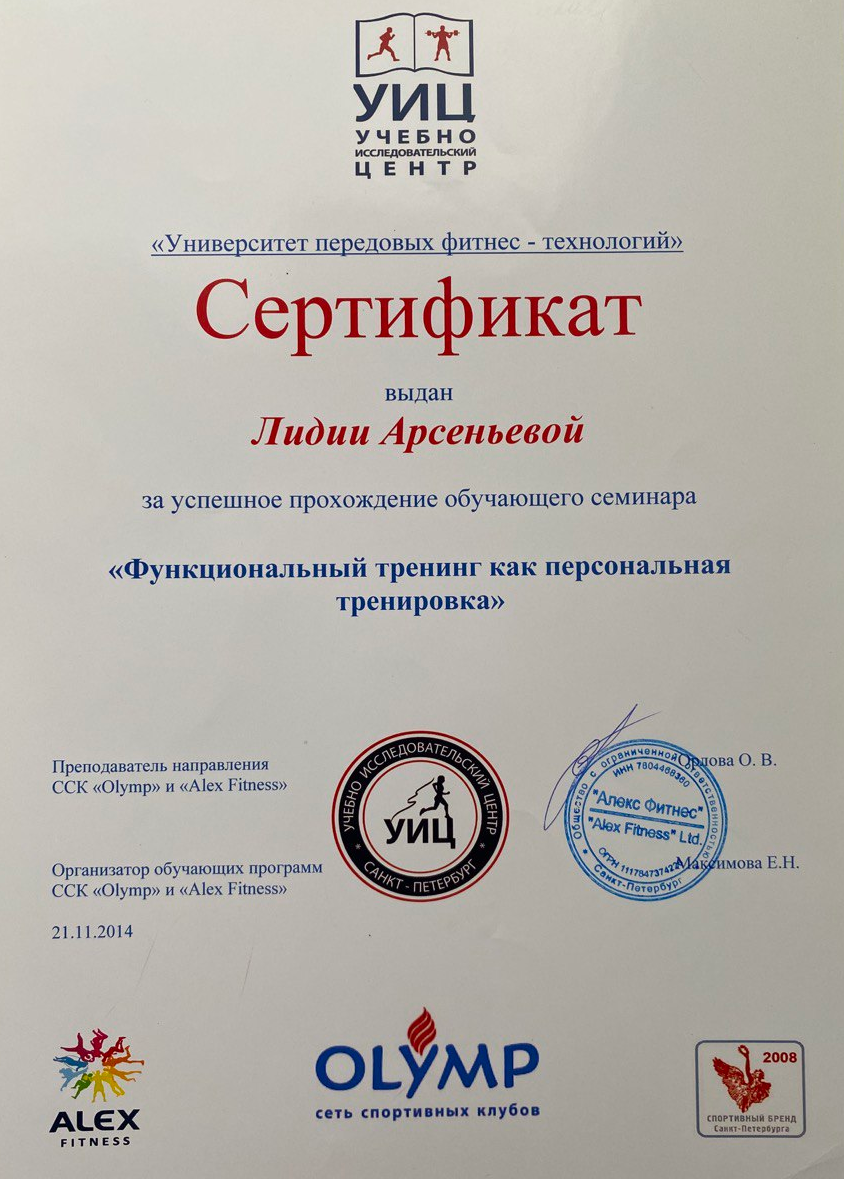 инструктор групповых программ, диплом фитнес тренера, сертификат фитнес