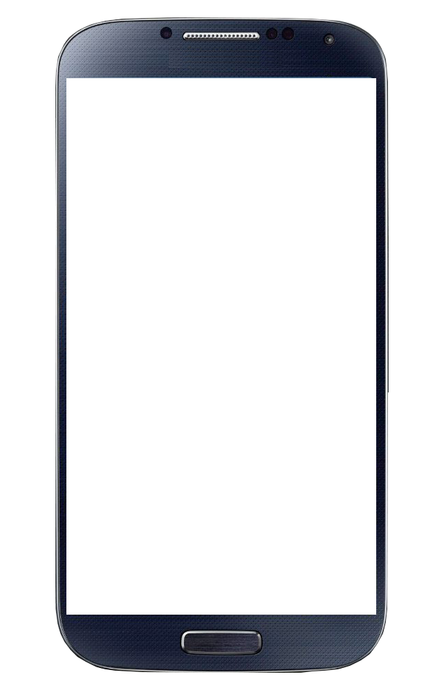 серо-черная рамка для телефона андроид без изображения посередине на прозрачном фоне