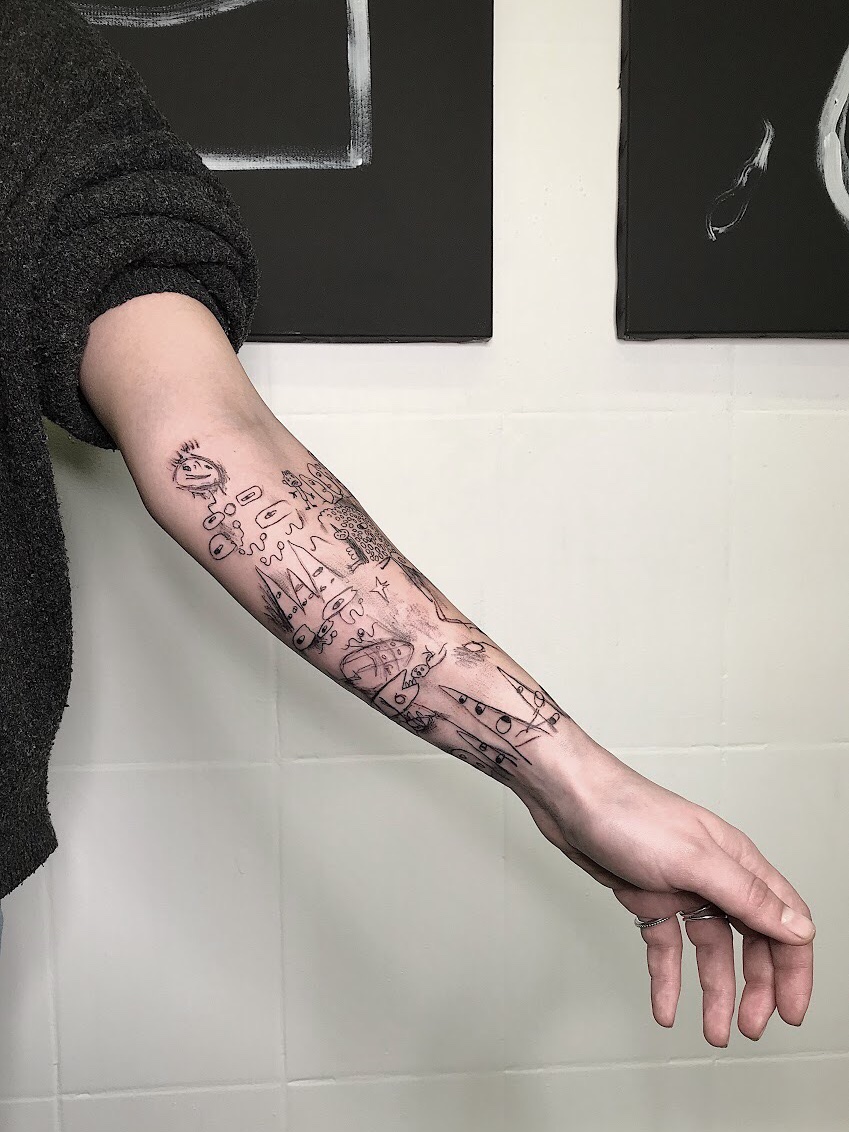 Тату Кристина Кравченко