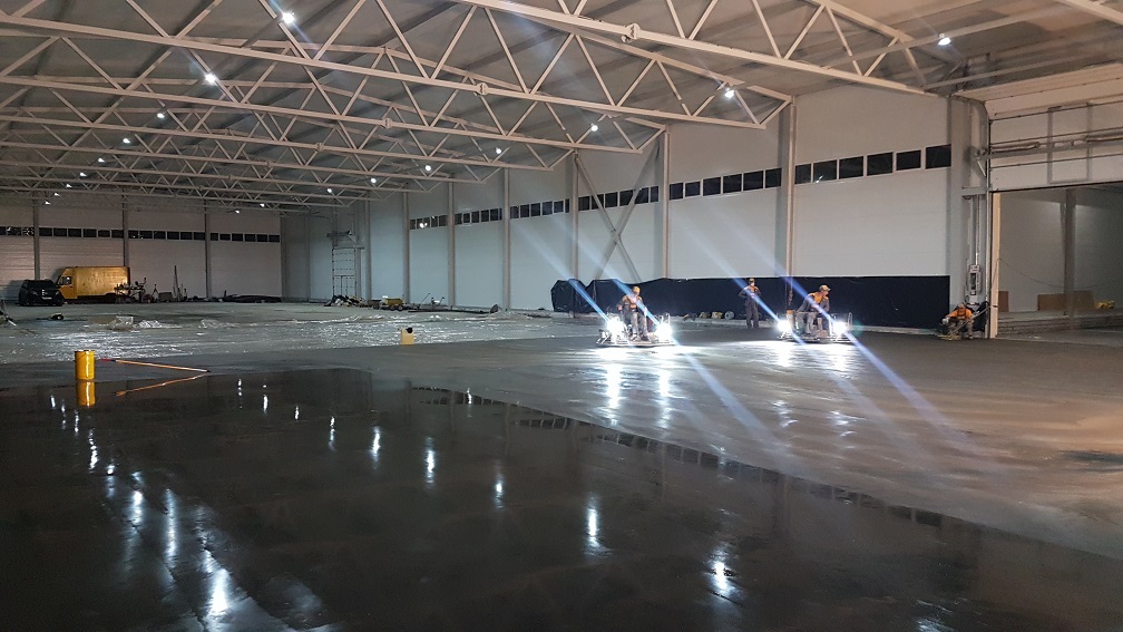 Топпинг - пол Гарант : укладка и заливка промышленного бетонного пола с ...