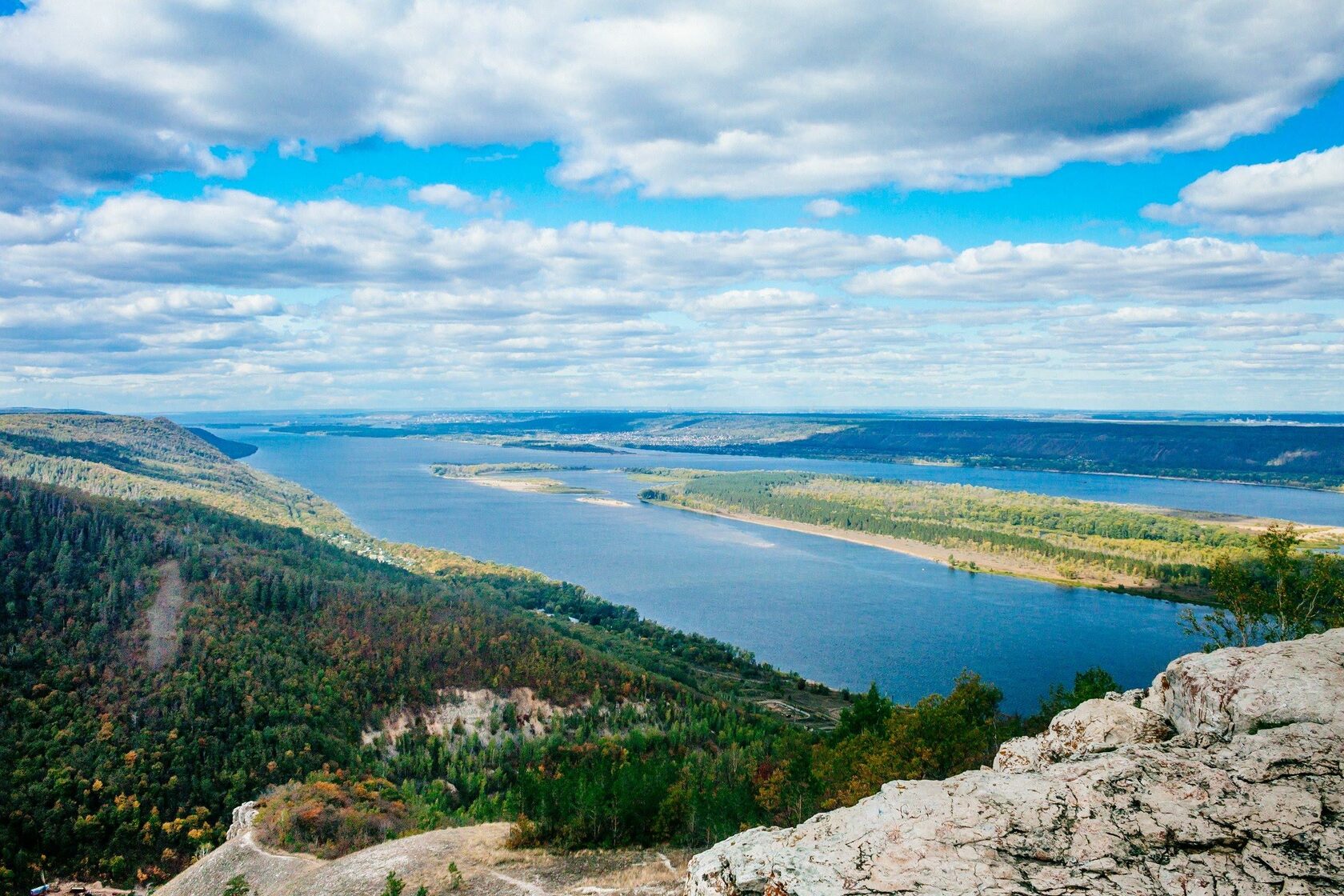 Гора Стрельная Самарская лука Жигулевские