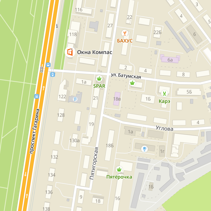 Адрес салона Карэ