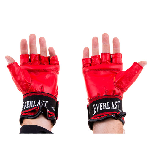 Кожаные перчатки (шингарды) Everlast купить 