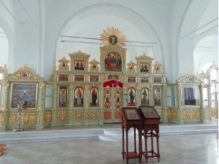 Иконостат Собора Иоанна Предтечи подворья Новоспасского монастыря в Сумароково