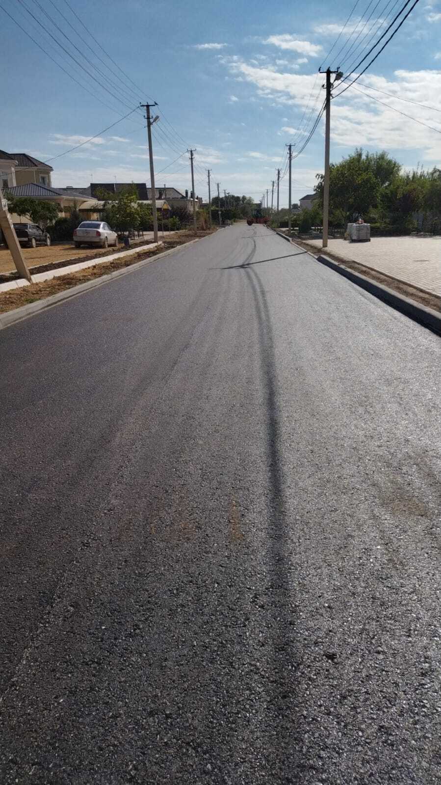 Asphalt laying