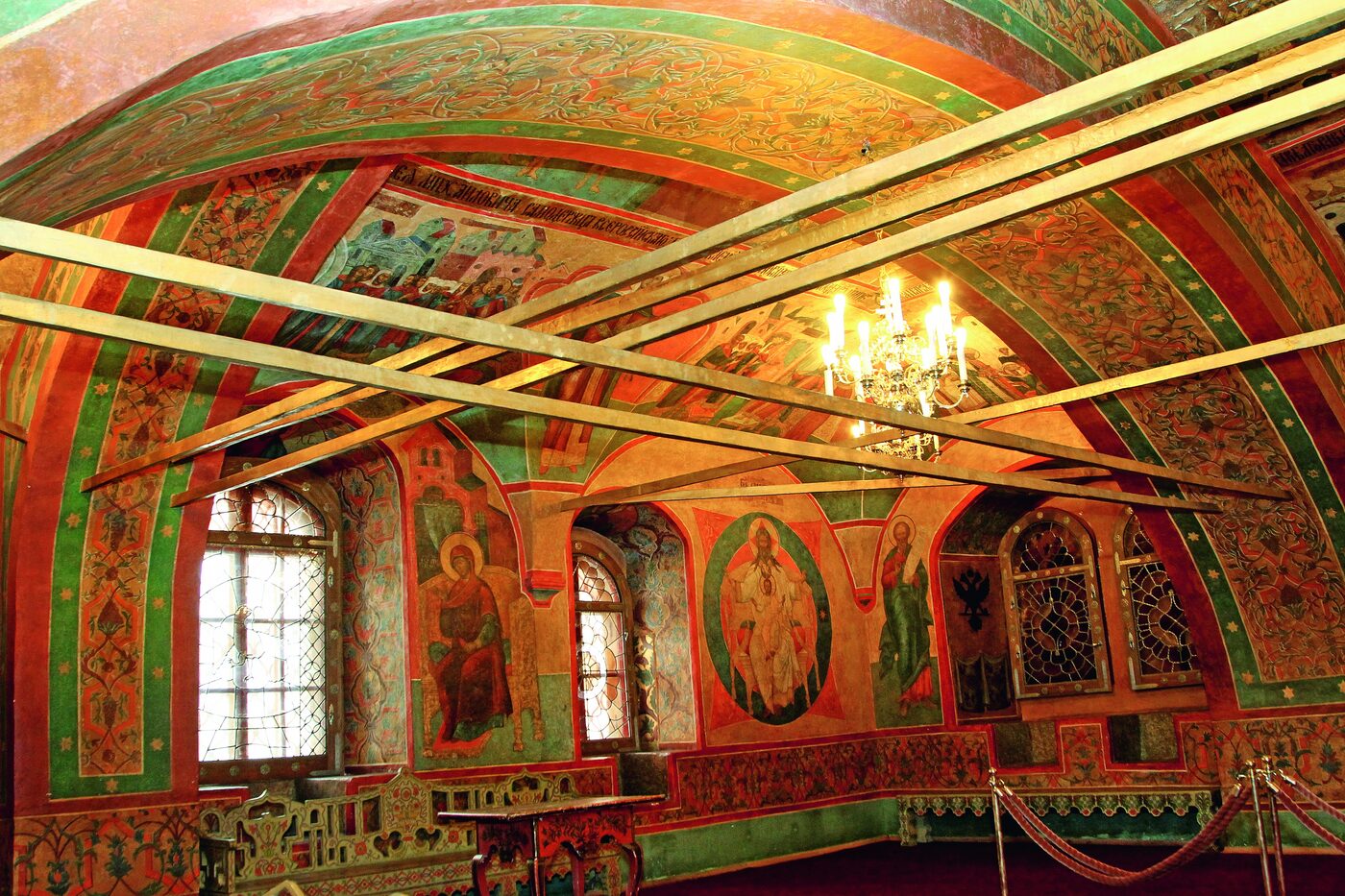 Грановитая палата изнутри