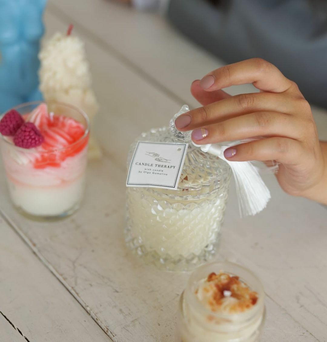 Свеча ручной работы купить в Тольятти