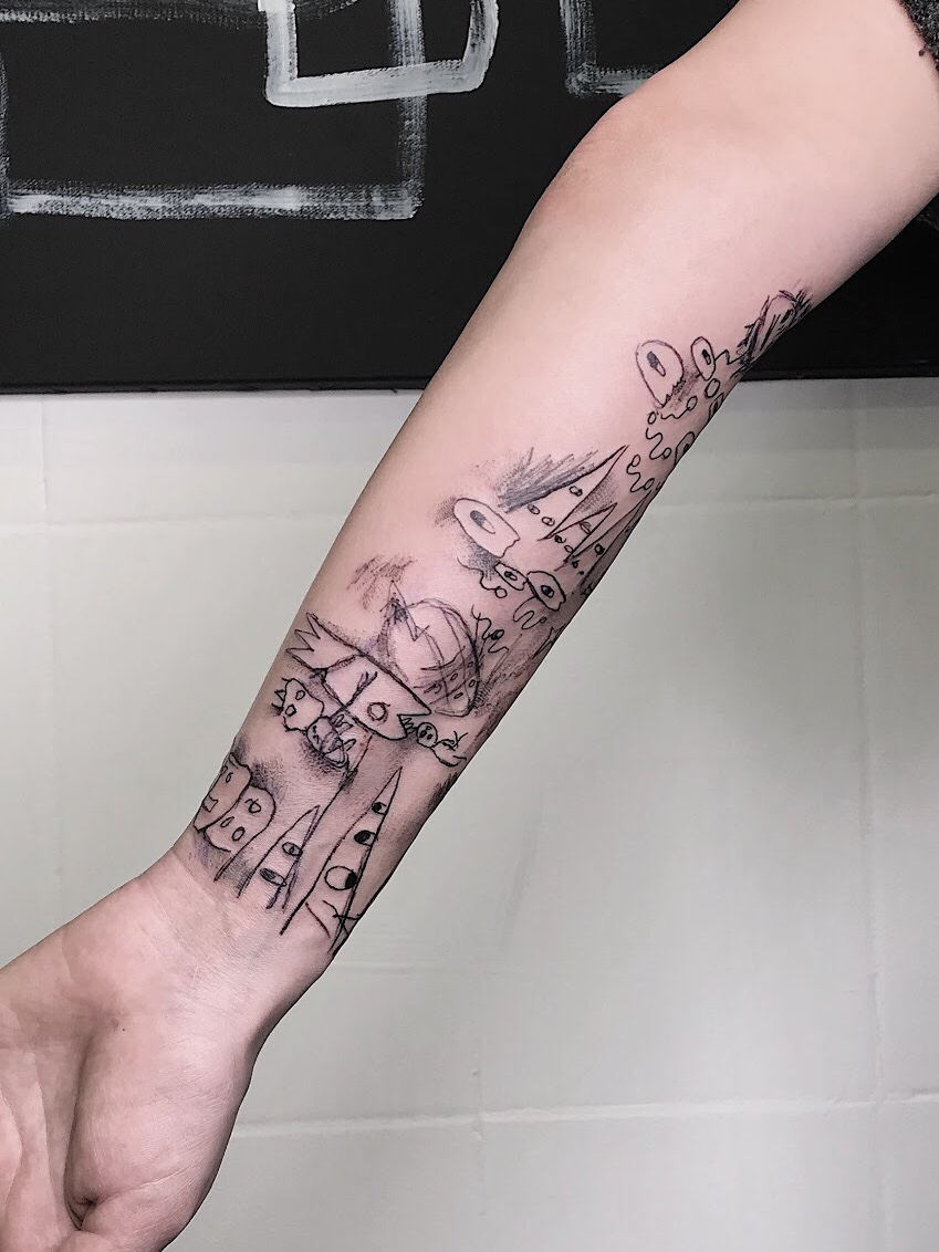 Тату Кристина Кравченко