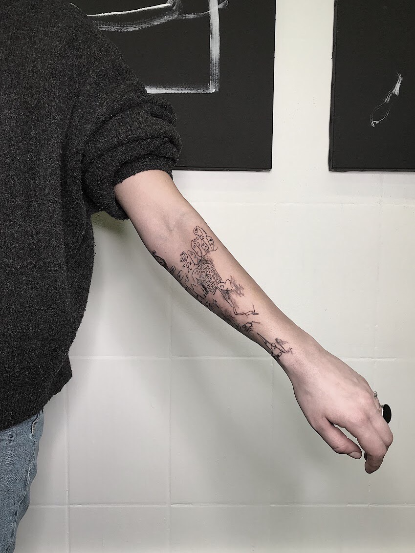 Тату Кристина Кравченко