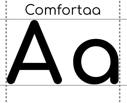  Шрифт Comfortaa
