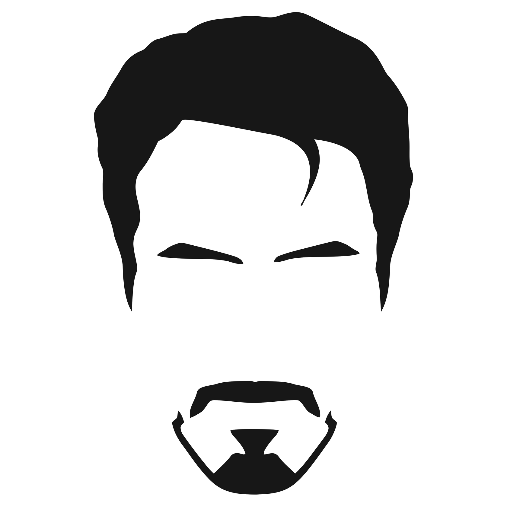 Лицо стаса михайлова для маски. Тони Старк борода. Логотип лицо. Контур мужского лица. Логотип лицо мужчины.