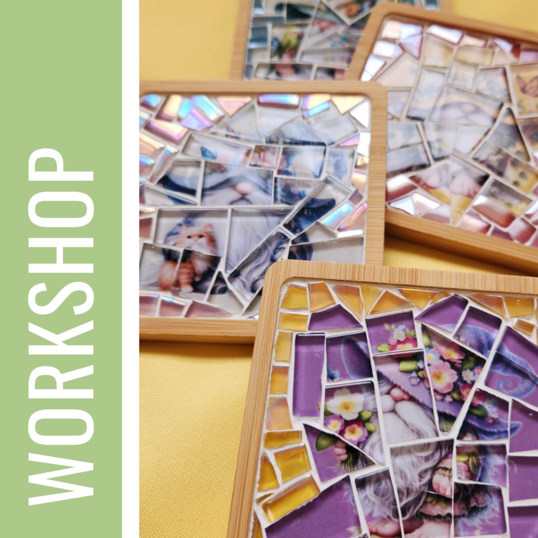 Noname Studio Mosaic Workshop Forest Gnomes