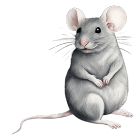 серая мышь