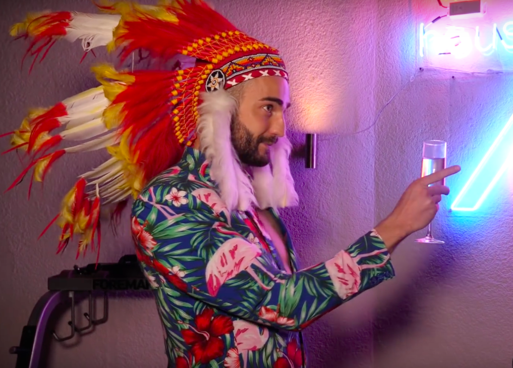 Неон для праздника 