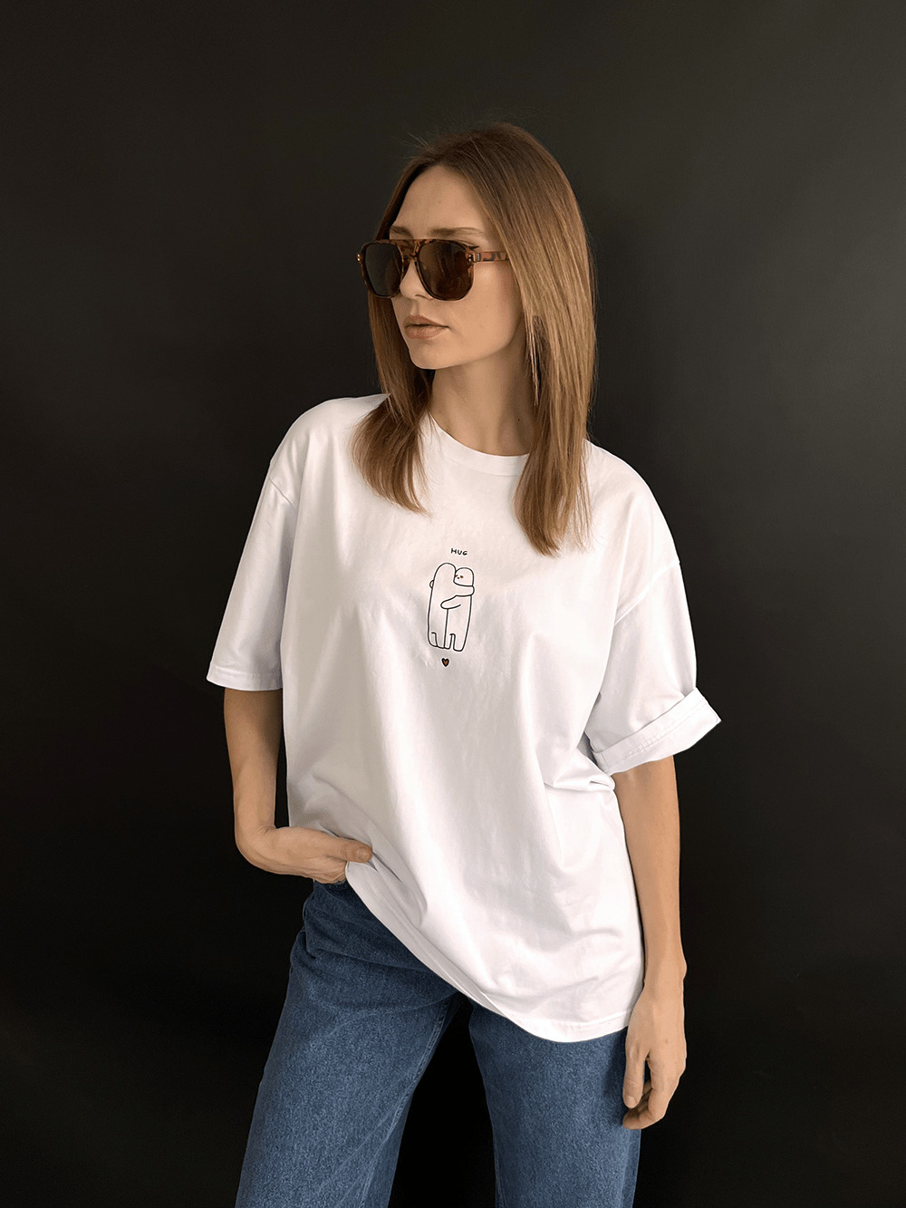 t-shirt HUG by me&amp;rch