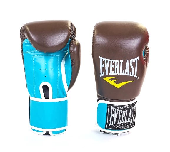 Боксерские перчатки Everlast сиреневые внутри