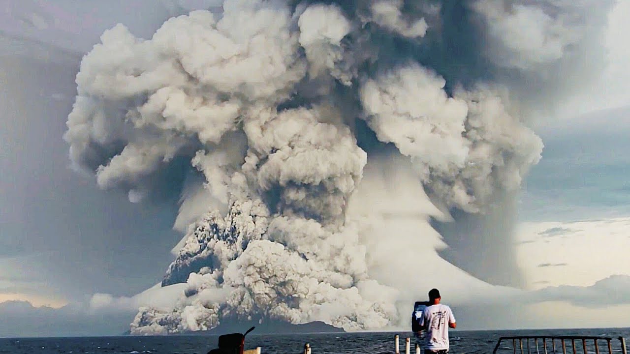 Извержение вулкана 2022