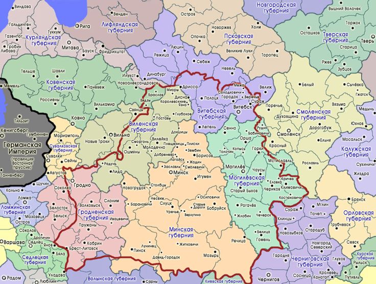Курская область и белоруссия на карте