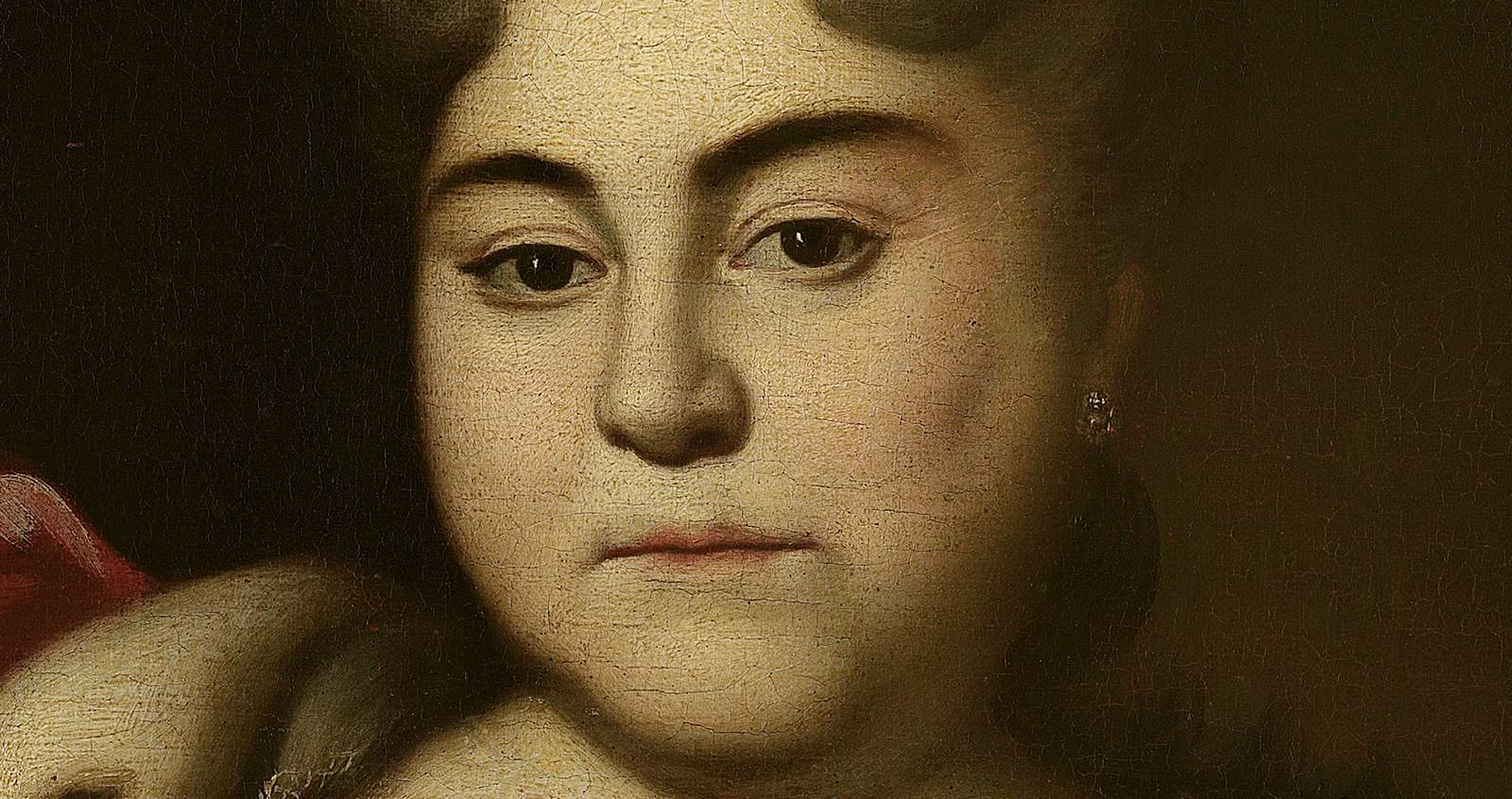 Фрагмент портрета царевны Натальи Алексеевны