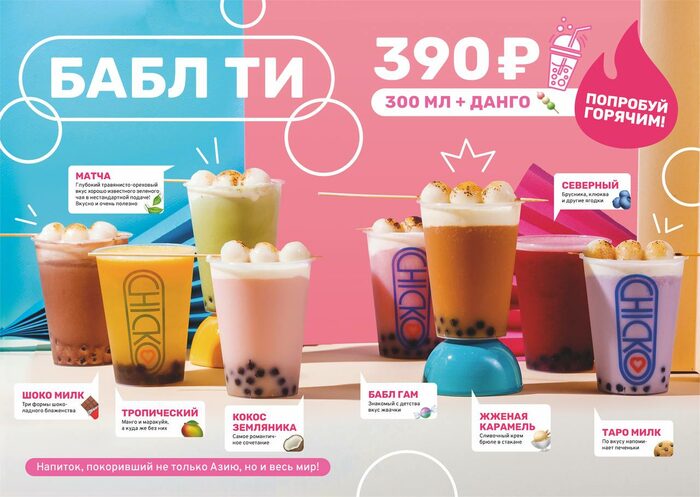 Чико рико в москве меню