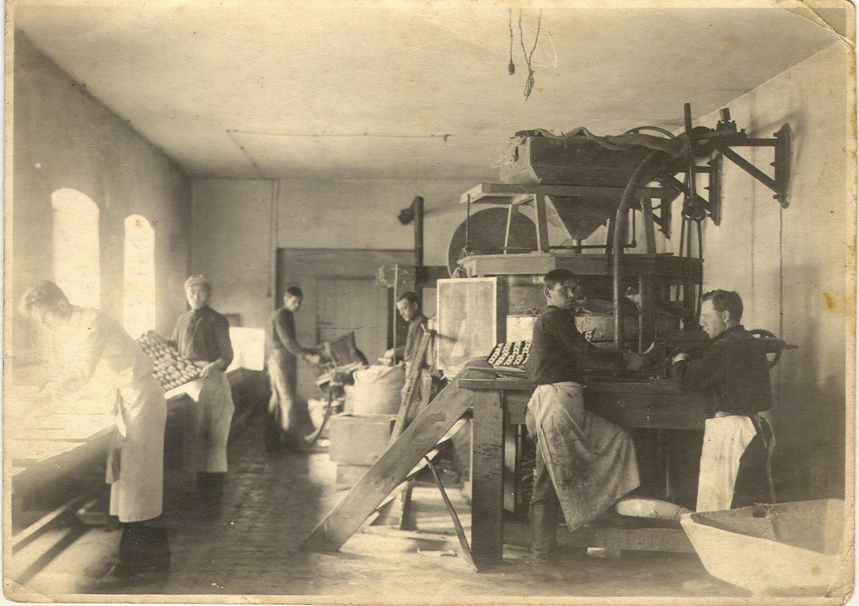 Кондитерская фабрика в Москве конец 19 века