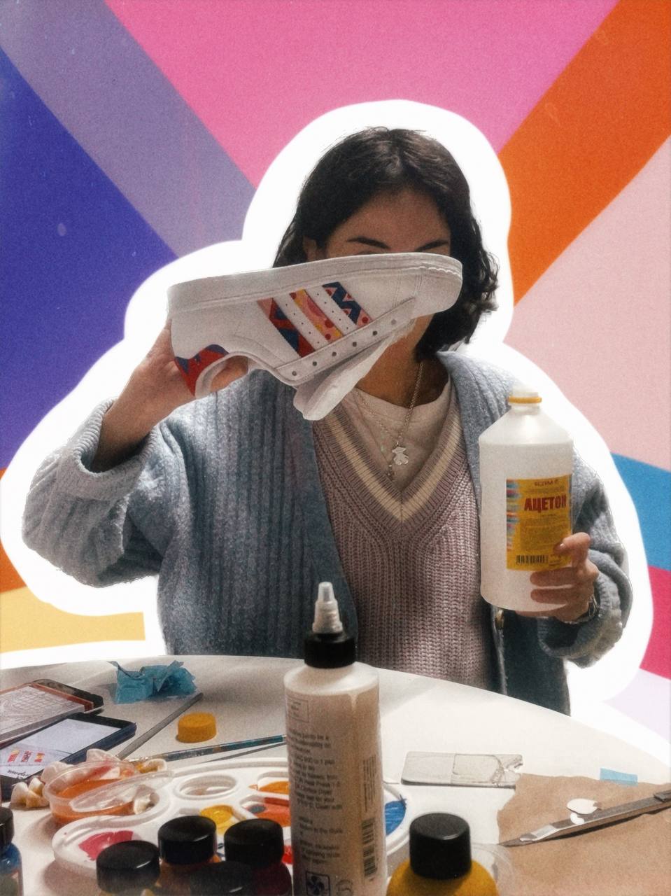 Роспись одежды | Painting clothes 