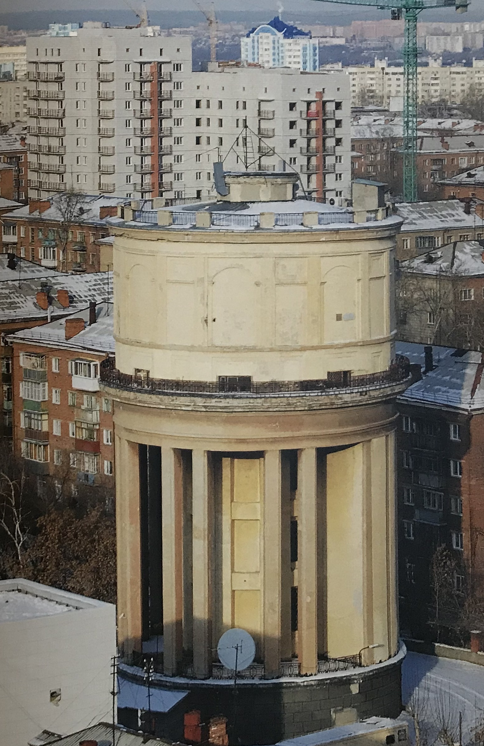 водонапорные башни новосибирска