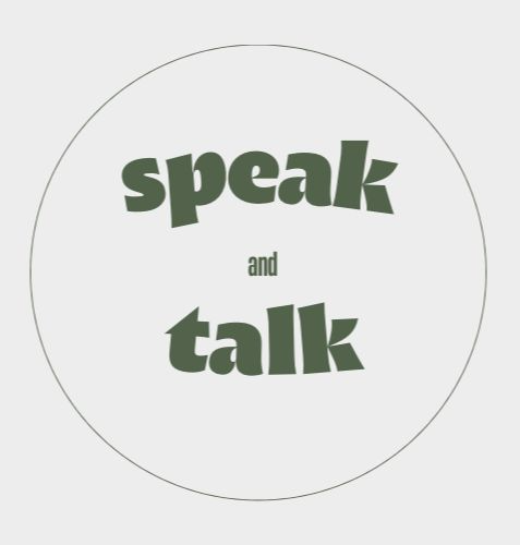 Speak and talk text. Speak and talk text