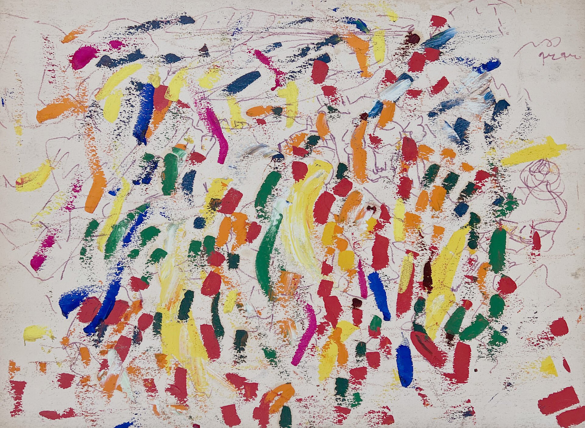 Untitled (Marks Study 5)
