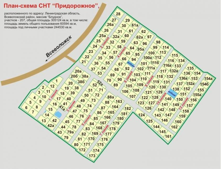 Снт придорожное. План СНТ. План схема СНТ. План участков СНТ.